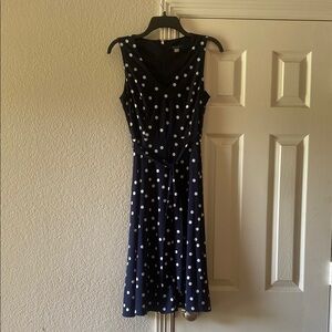 Tommy Hilfiger Blue Sleeveless V-Neck Sundress